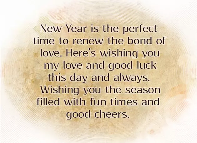 New Year Wishes Text Messages