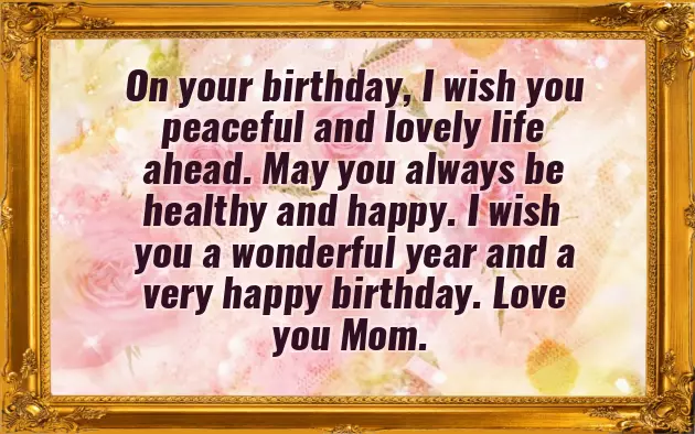 Best Birthday Wishes To Mama