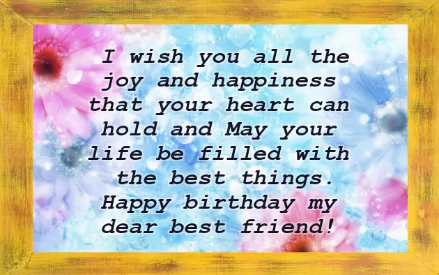 Short Romantic Birthday Wishes For Girlfriend