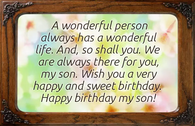 Birthday Wishes Son From Father Birthday Wishes Son From Father