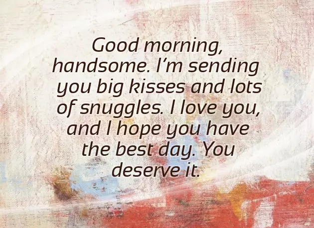 Inspirational Morning Messages For Him