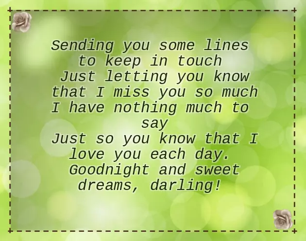 Sweet Sweet Good Night