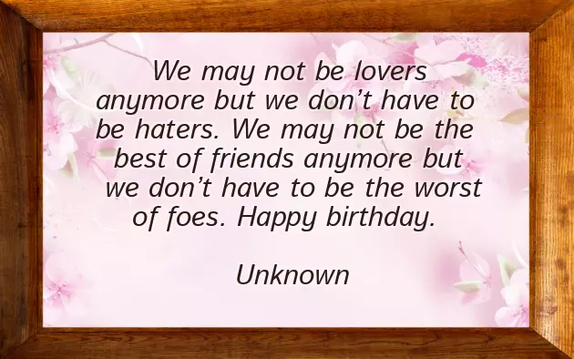 Simple Birthday Wishes For Ex Girlfriend Simple Birthday Wishes For Ex Girlfriend