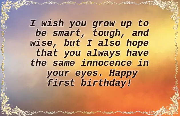 Birthday Quotes For 1 Year Son Birthday Quotes For 1 Year Son