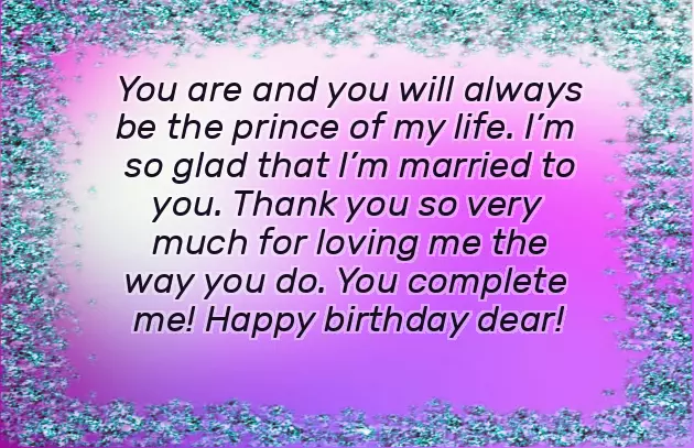 Happy Birthday Wishes For Future Hubby