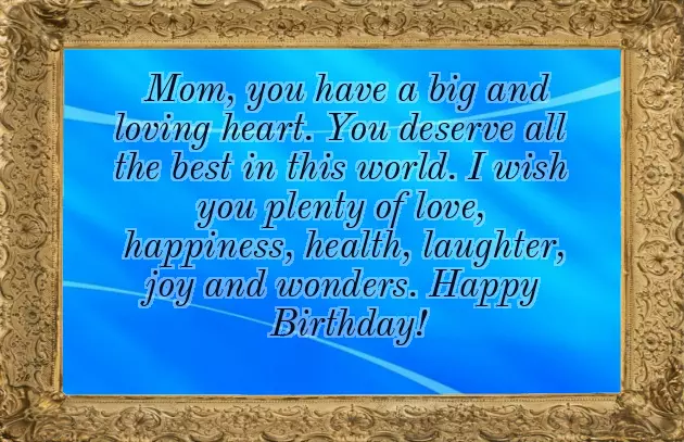 Birthday Msg To Mother