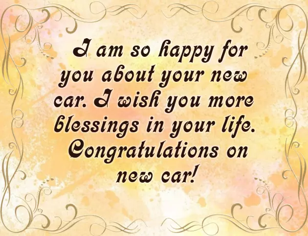 Congrats For New Car Quotes Congrats For New Car Quotes