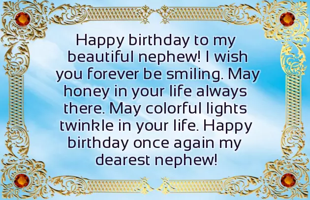 Wishes To Nephew Birthday Wishes To Nephew Birthday