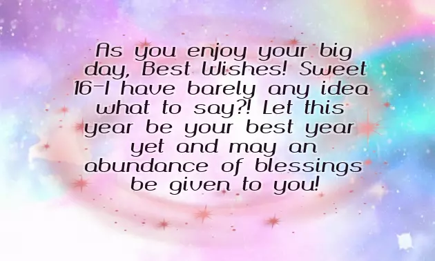 Birthday Wishes For 16 Year Old Boy