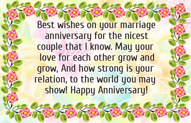 Happy Anniversary Wishes To A Friend