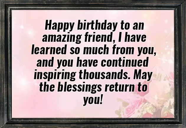 Guy Best Friend Birthday Wishes