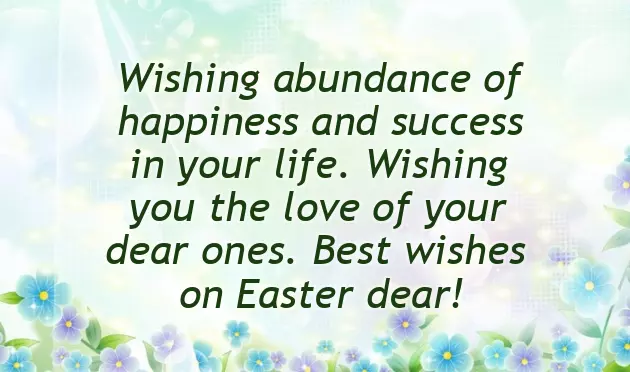 We Wish You Happy Easter Holidays