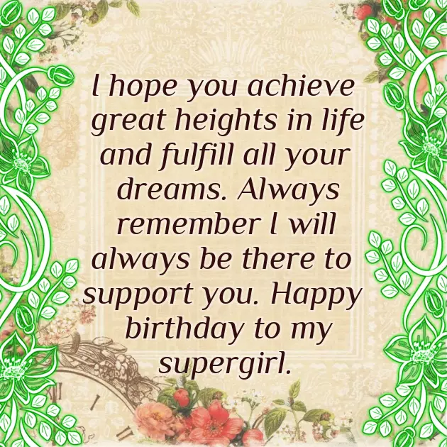 Happy Birthday Blessing To My Daughter