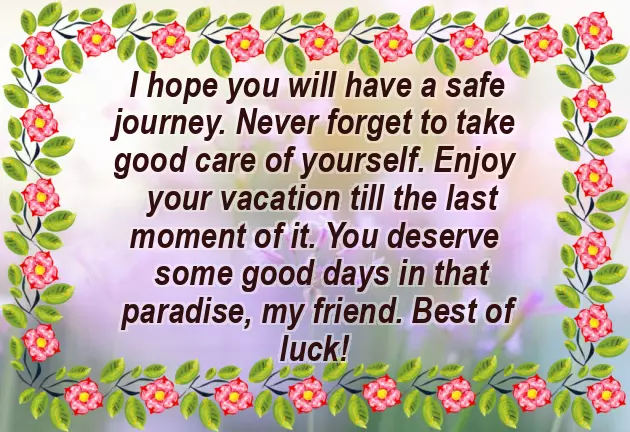 Wish You A Nice Holiday