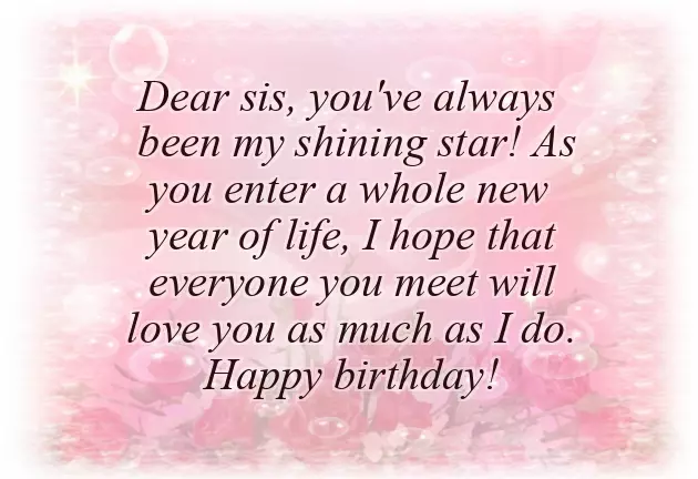 Birthday Wishes For Wonderful Sister Birthday Wishes For Wonderful Sister