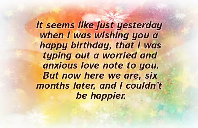 6 Months Anniversary Wishes 6 Months Anniversary Wishes