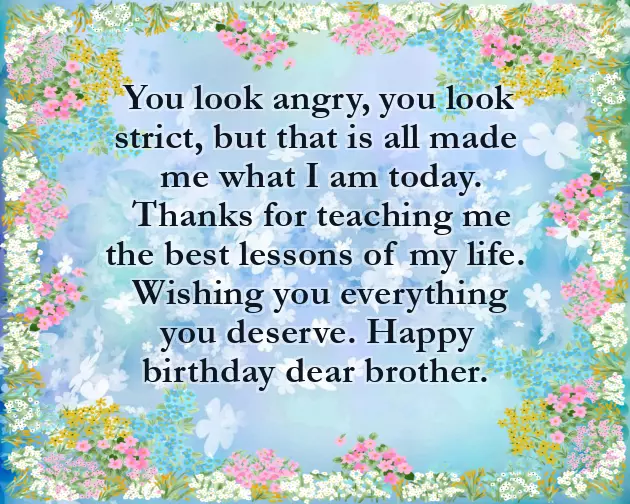 Birthday Wishes For Friend As A Brother