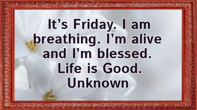 Good Morning Friday Wishes