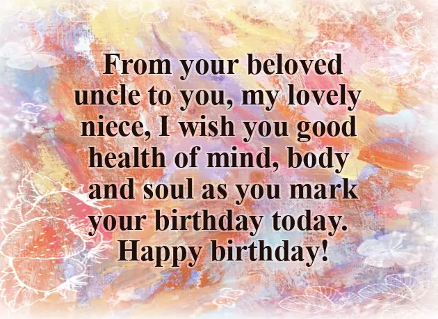 Happy Birthday To My Grand Niece