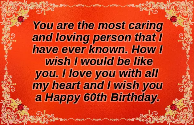 60Th Birthday Sayings For Her
