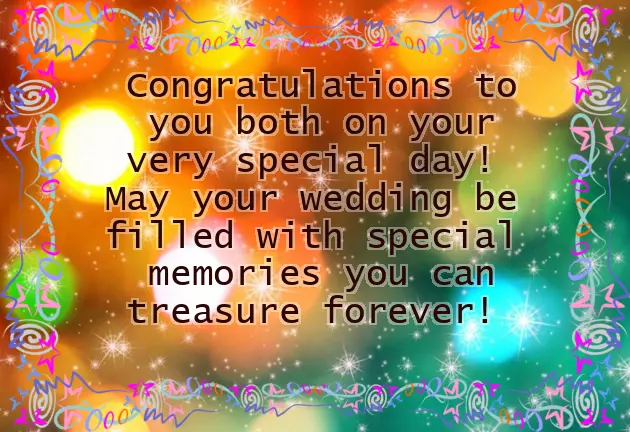 Congrats On Your Marriage Messages