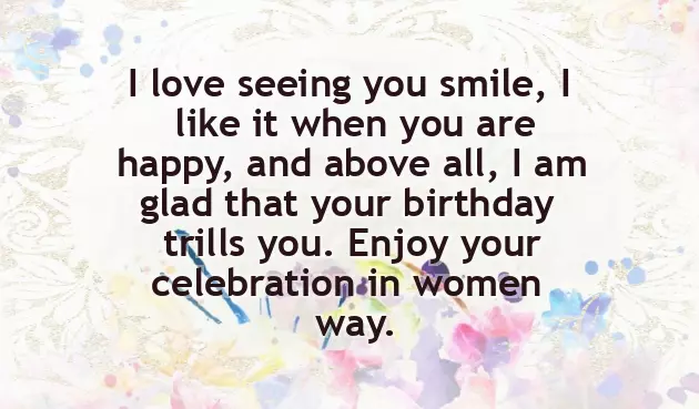 Birthday Wish For A Lady