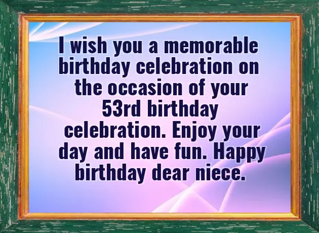 50Th Birthday Wishes For Niece 50Th Birthday Wishes For Niece