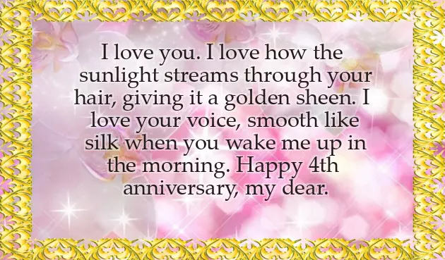 4 Year Anniversary Quotes