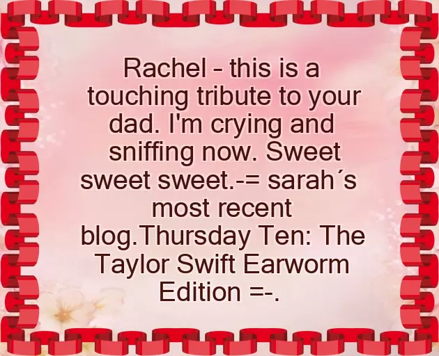 Happy Birthday My Sweet Papa