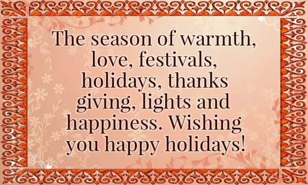 Seasons Greetings And Best Wishes For The New Year