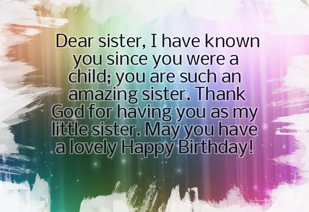 Happy Birthday My Baby Sister Happy Birthday My Baby Sister