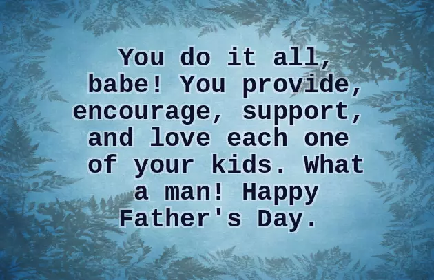 Step Dad Fathers Day Message Step Dad Fathers Day Message