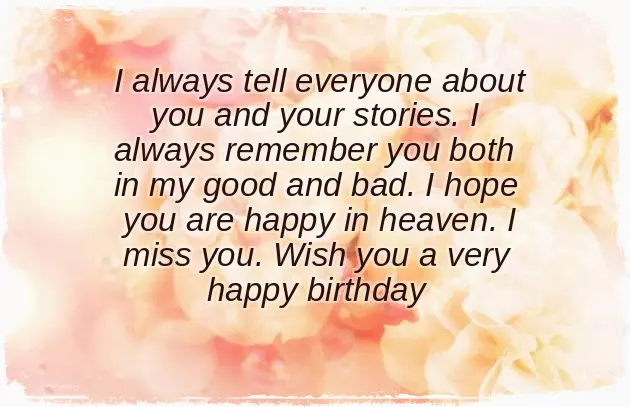 Happy Birthday To Grandmother In Heaven