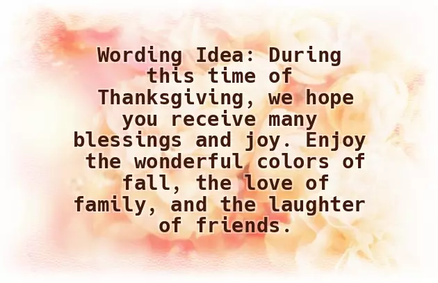 Greeting For Thanksgiving