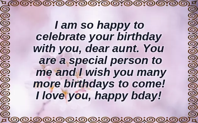 Happy Birthday My Favorite Aunt Happy Birthday My Favorite Aunt