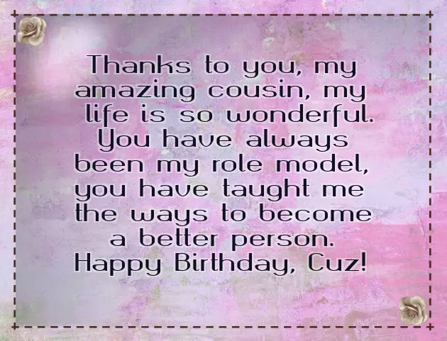 Happy Birthday Cousin Funny Male