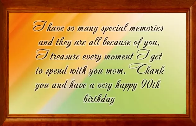 Birthday Wishes For 90 Year Old Man