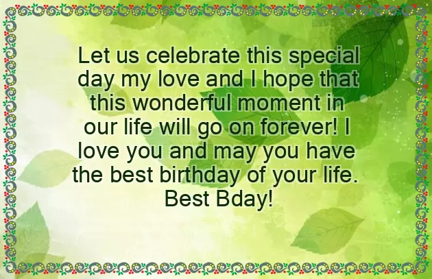 Happy Birthday Message For Boyfriend