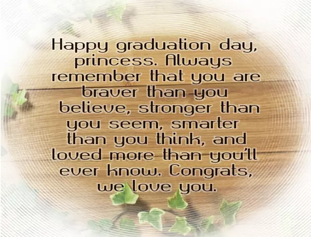 Congratulations On Graduation Day