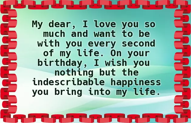 Happy Birthday My Man