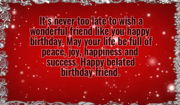 Belated Birthday Wishes For A Brother