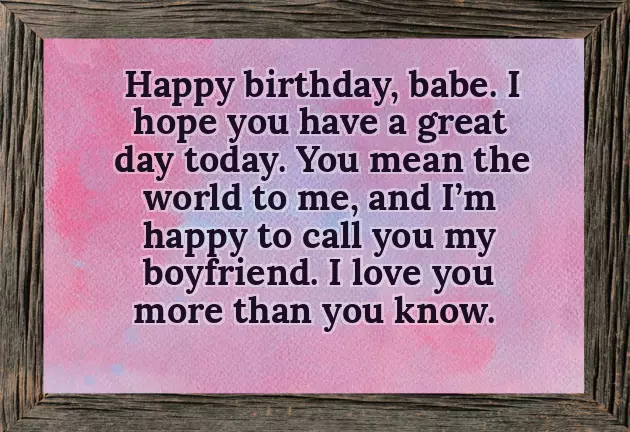 Wishes For Birthday To Boyfriend Wishes For Birthday To Boyfriend