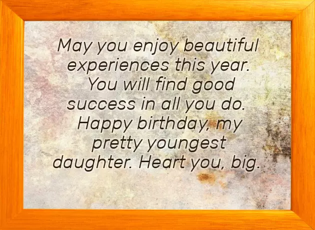 Happy Birthday Wishes To My Little Daughter