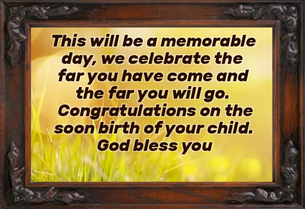 Short Baby Shower Wishes