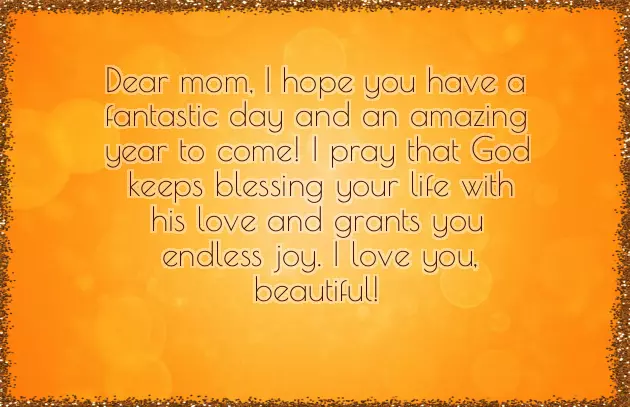 Wishing Your Mother A Happy Birthday