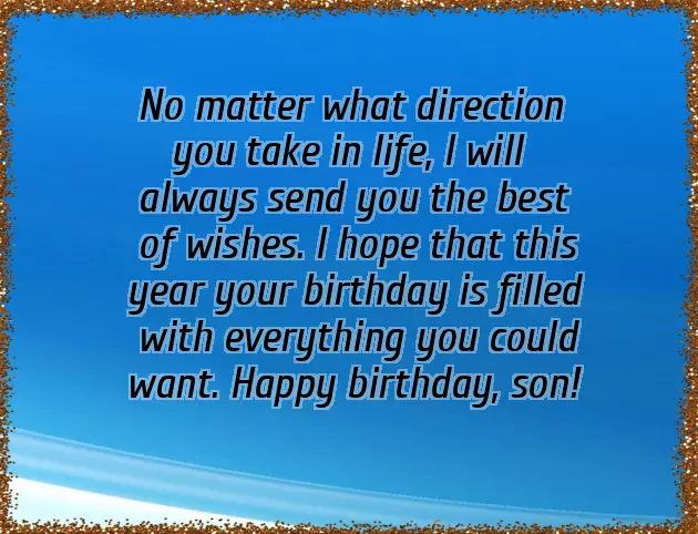 Congratulations To Parents On Their Son