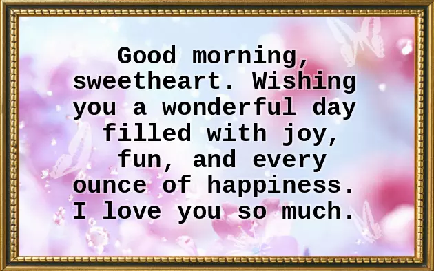 English Good Morning Msg English Good Morning Msg