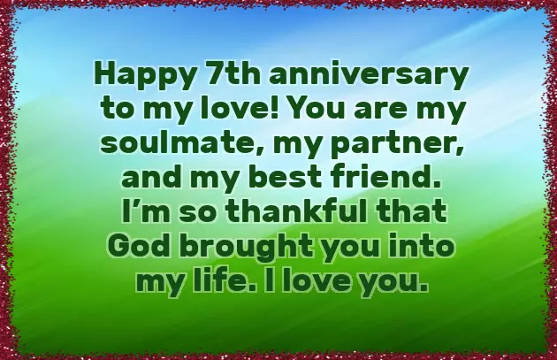 7 Years Of Togetherness Quotes 7 Years Of Togetherness Quotes