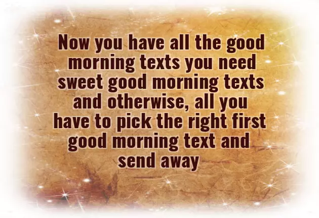 Good Morning Message With Coffee