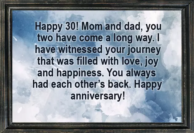 Wedding Anniversary Wishes Mom Dad